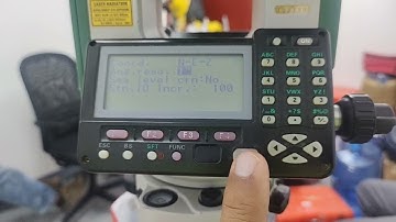 How to change Coordinates Serial settings|NEZ to ENZ| in Sokkia Total Station SET250RX