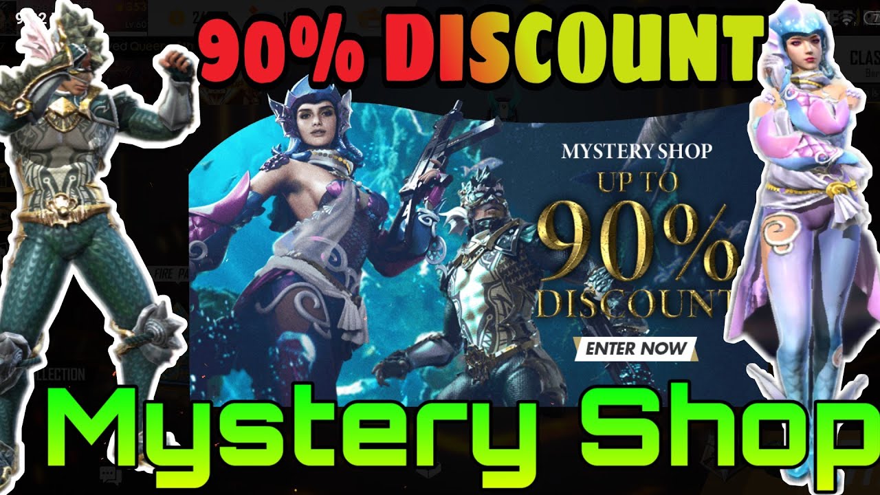 Mystery Shop 3 free fire Battlegrounds 2019 Get 95% Discount On skins - 