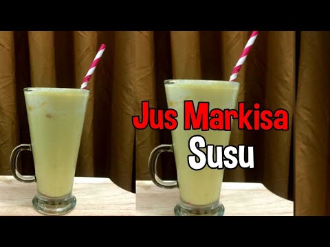  Jus Markisa  campur susu Passion Fruit Juice Ide Mas 