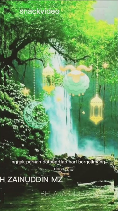 KH ZAINUDDIN MZ #DIUJI