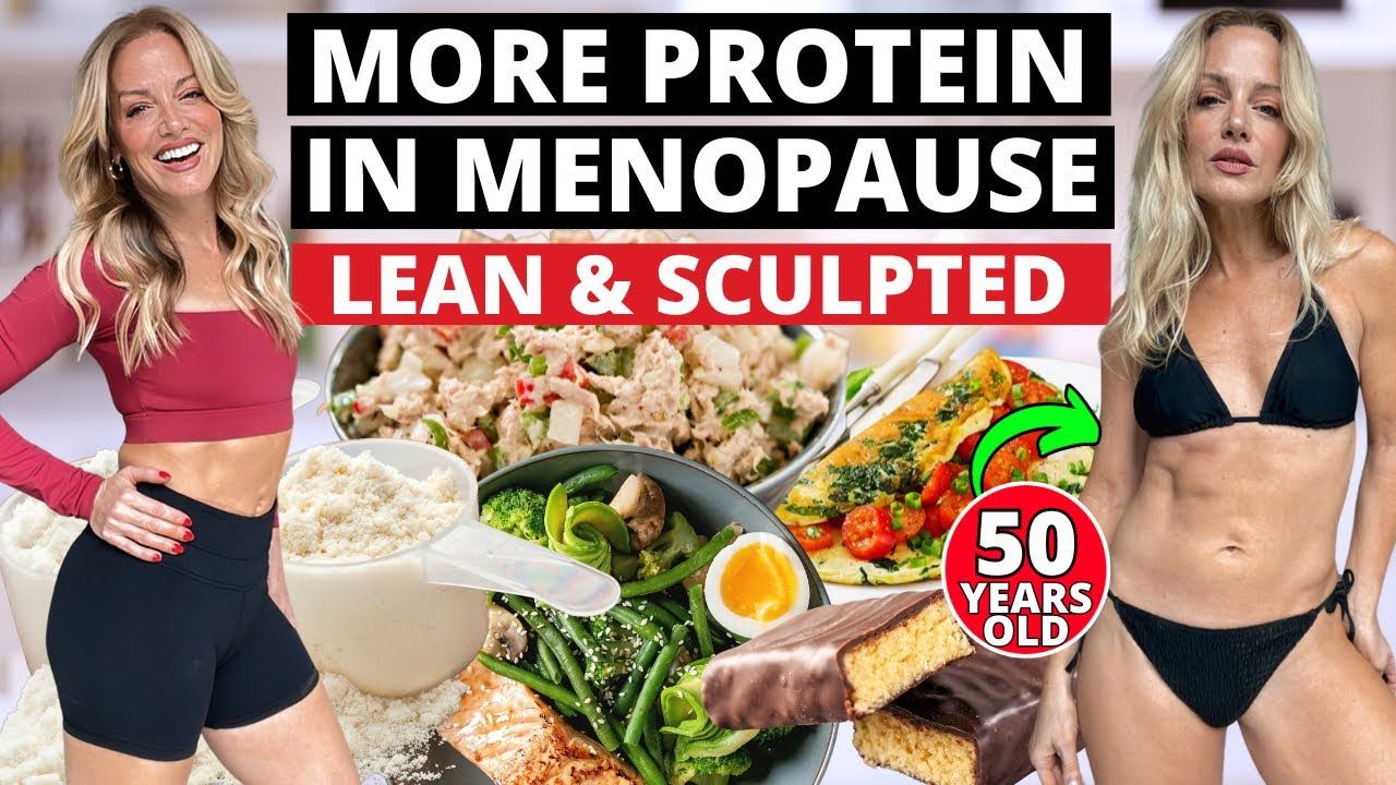 SNEAKY ways to get more protein in menopause, and why this is essential!