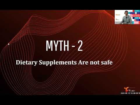 Myths about supplements l Institute Nutrition l Online Nutrition Course