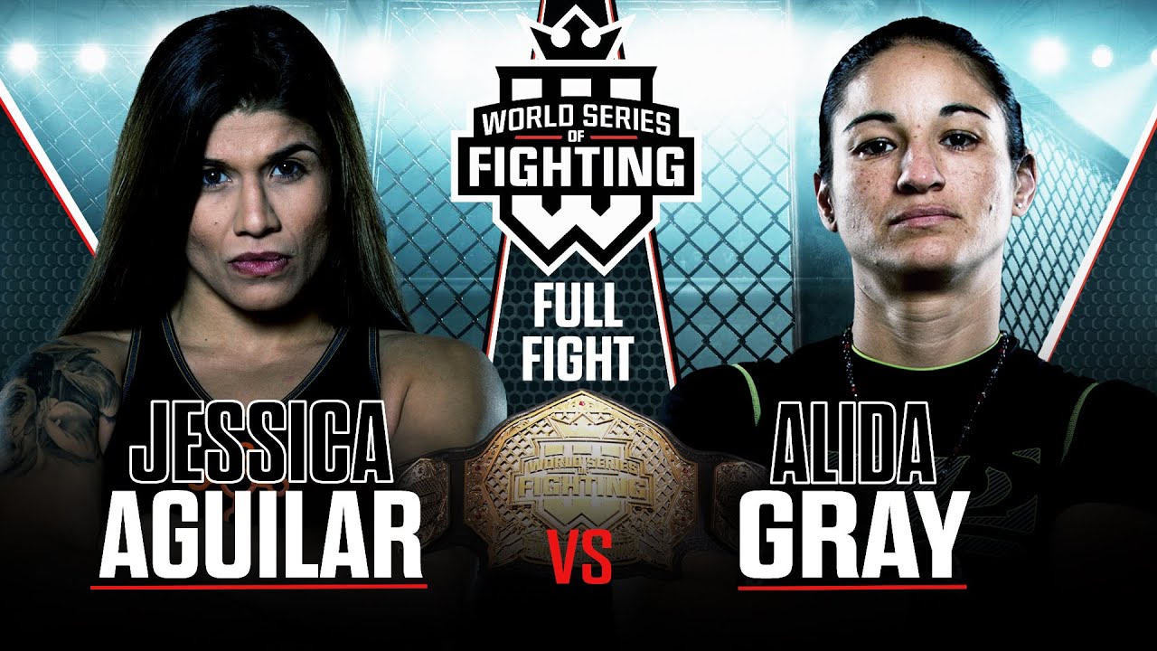 Jessica Aguilar vs Alida Gray (Strawweight Title Bout) WSOF 8, 2014