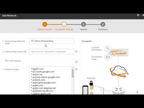 RUCKUS Cloud – Adding and Configuring RUCKUS Cloudpath WLAN for Authentication and Onboarding