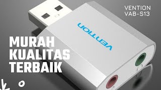 Unboxing dan Review USB Soundcard Vention VAB-S13