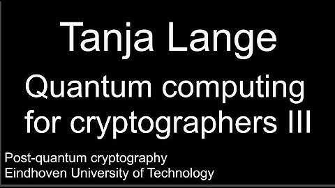 Quantum computing for cryptographers III - Simon