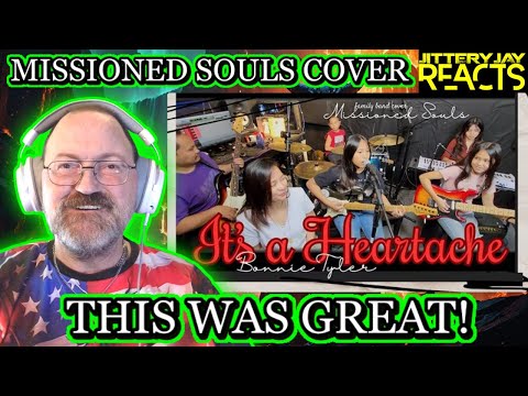 It's A Heartache - Bonnie Tyler - Missioned Souls Family Band Studio Cover - Reaction