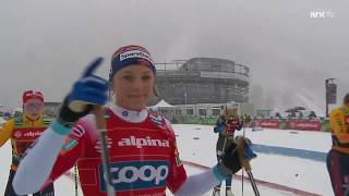 Lagsprint kvinner fri teknikk - Planica december 2019