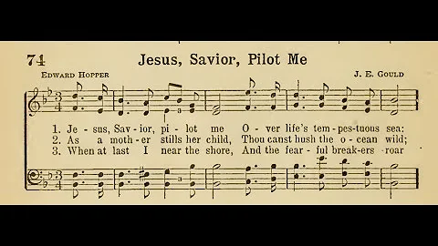 "Jesus, Saviour, Pilot Me" Henry Burr (1923) classic hymn by John E. Gould & Edward Hopper