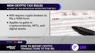 Taxes: How to report crypto transactions to the IRS
