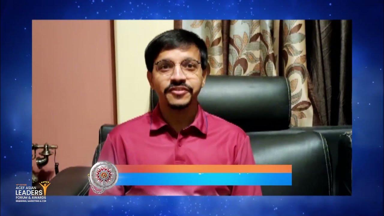 Mr.JIT SENGUPTA wins ACEF ASIAN BRAND MANAGEMENT LEADERSHIP AWARD
