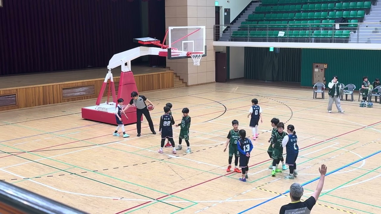 결초보은배 점프볼농구대회 결승 원주DB vs 부산모션 (두번째)