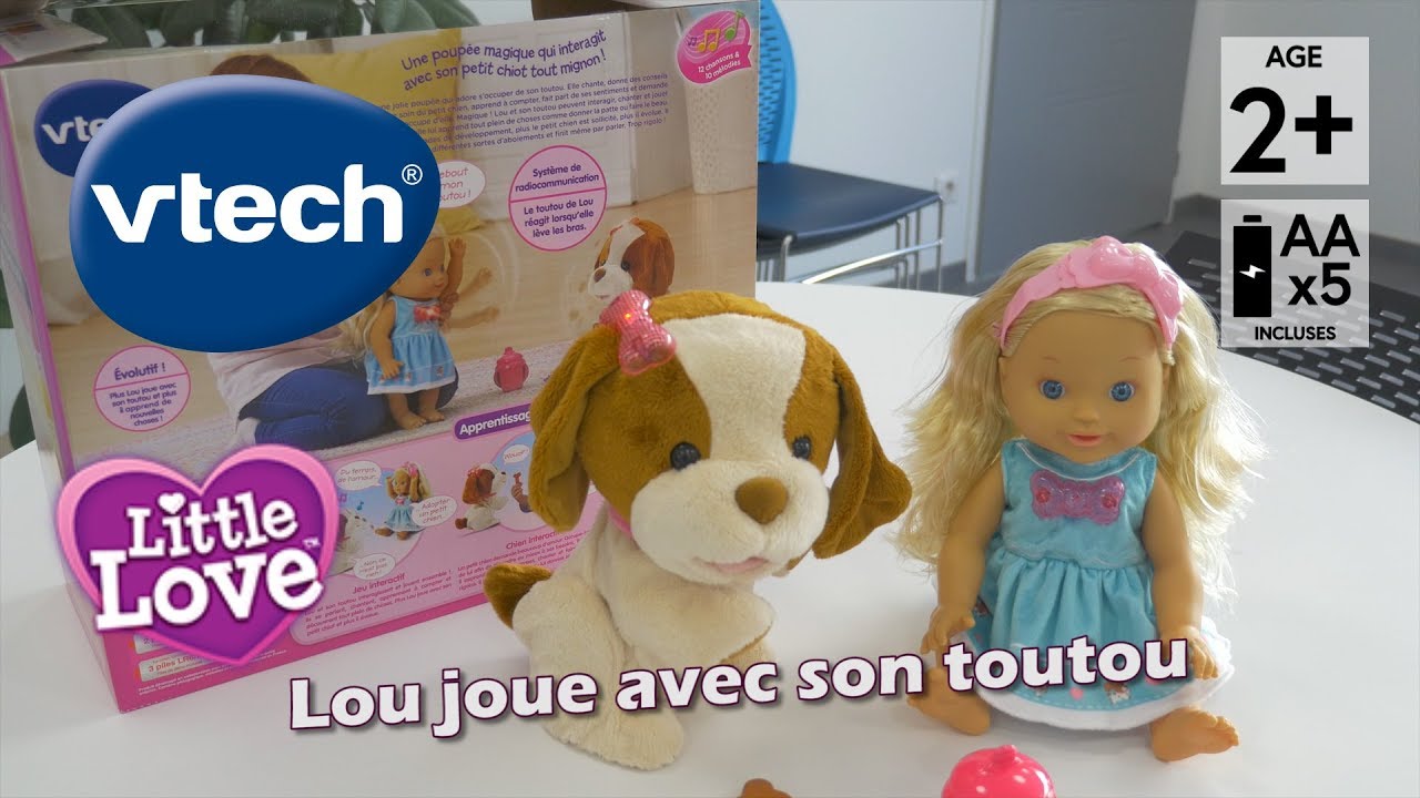 Little Love - Lou joue avec son toutou - VTECH