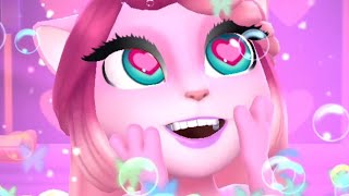 Bubble Partymy Talking Angela 2 Trying All Foams