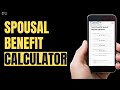 The social security spousal benefits calculator oneofakind