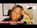 DO NOT Travel to the UK from NIGERIA  ❌ (Until YOU WATCH This video) | New COVID Variant, New Rules