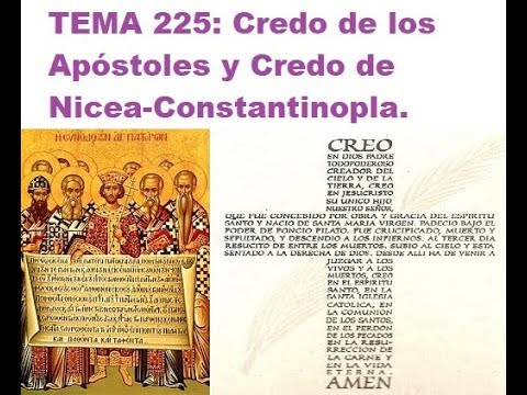 Vídeo: Diferencia Entre El Credo De Nicea Y El Credo De Los Apóstoles