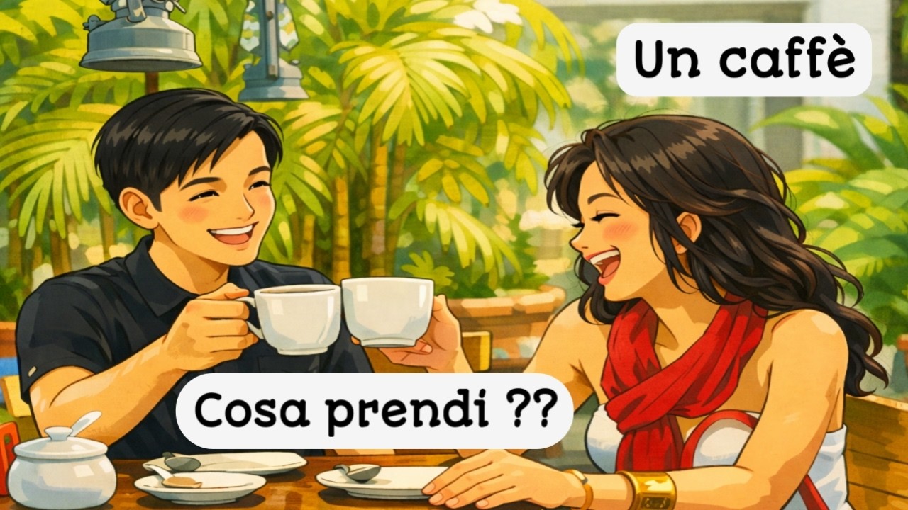 40 دقيقه من المحادثات الايطاليه القصيره للمبتدئين ( المستوى A1-A2 ) 🇮🇹 حوارات ايطاليه يوميه 💥