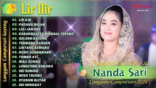 NANDA SARI - LIR ILIR - PADANG BULAN | KOMPILASI VIDEO LANGGAM CAMPURSARI GAYENG TERBARU 2024
