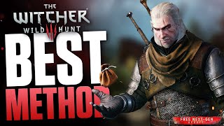 NEW METHOD: Speedleveling to level 100 in Next Gen The Witcher 3