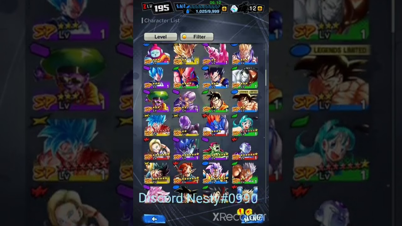 Dragon ball legends account for sale (Read Description)