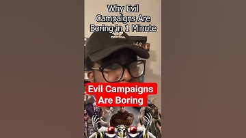 Why Are Evil D&D Campaigns...Boring? #ttrpg #dnd #dnd5e #dungeonsanddragons #daggerheart #pf2e