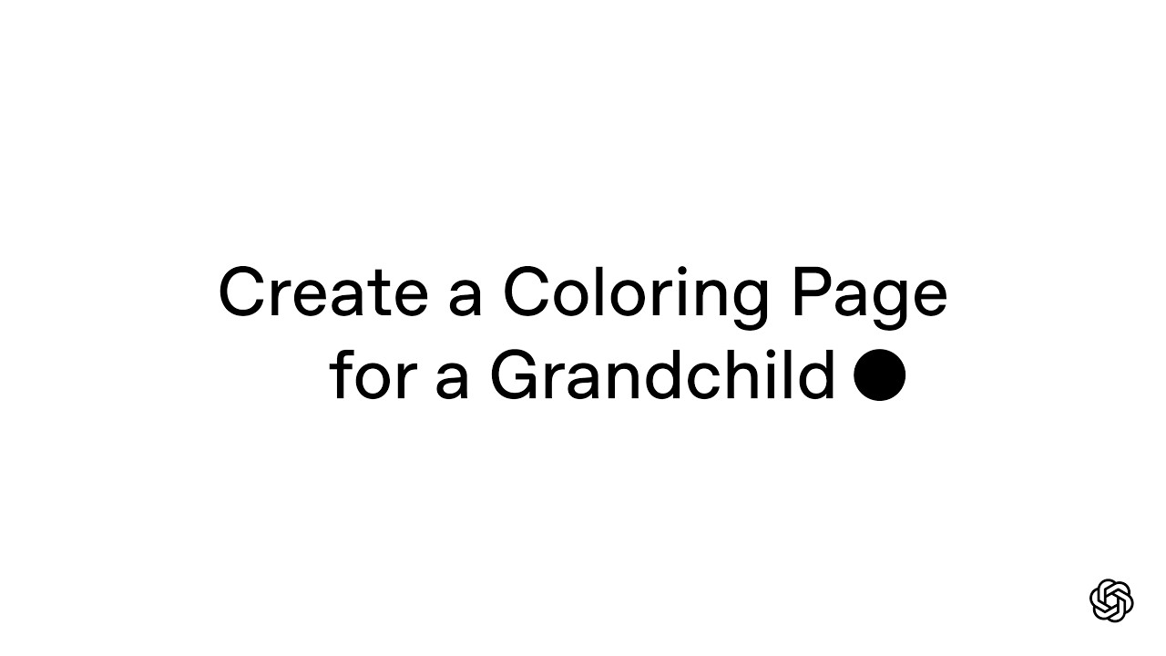 ChatGPTでオリジナル塗り絵を簡単作成!子供も喜ぶ恐竜デザイン術のYouTubeサムネイル