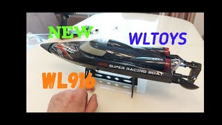 Новая WL916 55+ км/ч WTOYS... супер быстрая радиоуправляемая лодка