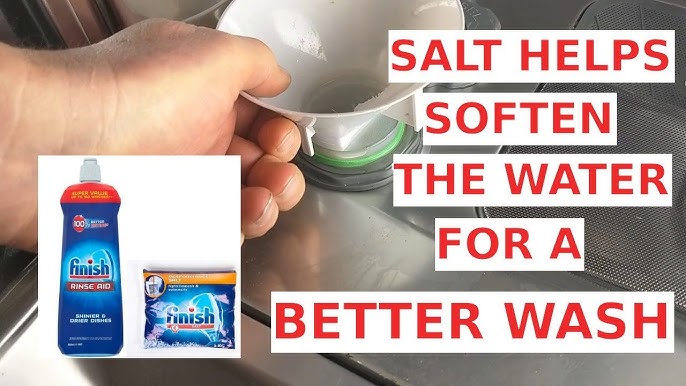 Dishwasher salt & rinse aid explained