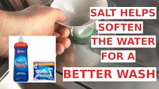 How to REFILL Dishwasher SALT & RINSE AID