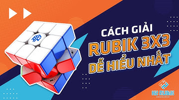 Cách giải rubik 3x3 dễ hiểu nhất - Hướng dẫn chơi rubik 3x3 cơ bản cho người mới | H2 Rubik Shop