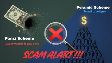 Ponzi vs. Pyramid: Unmasking the World