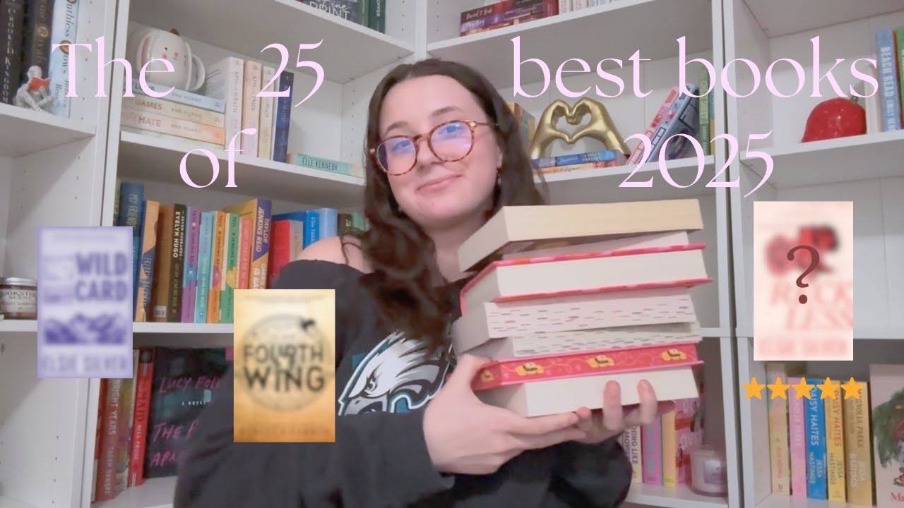 My top 25 reads of 2025📖🌟 | my favorite books of the year