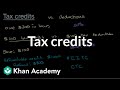 Tax Credits Taxes And Tax Forms Financial Literacy Khan Academy Tax Credits Taxes And Tax Forms Financial Literacy Khan Academy