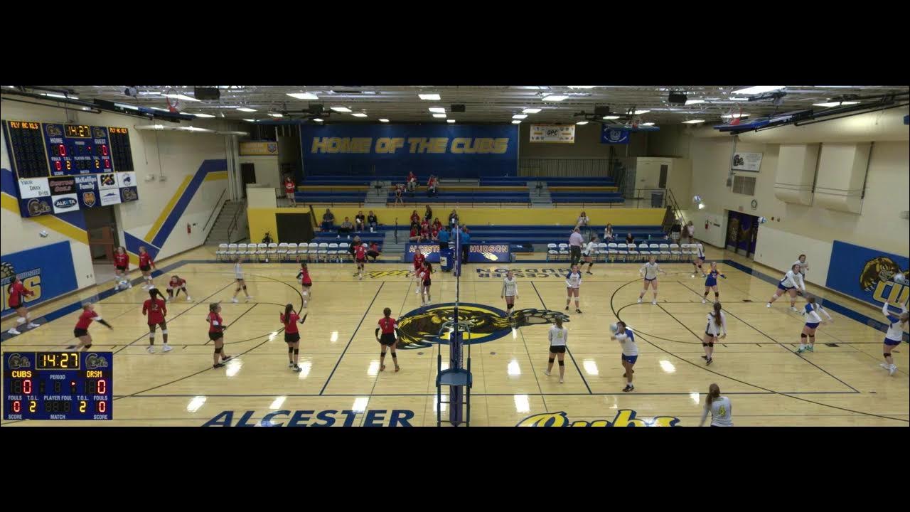AlcesterHudson vs Dell Rapids Saint Mary Girls' JH VB YouTube