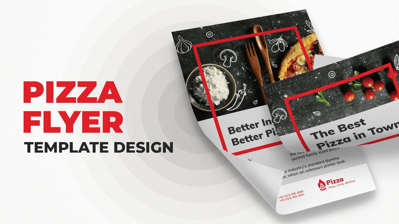 Pizza Flyer Design Template