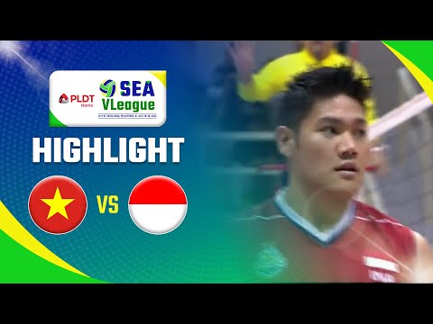 Highlight SEA VLeague 2023 Vietnam VS Indonesia 1 - 3 | Moji