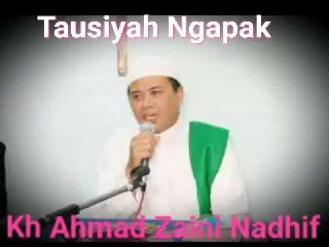 Kh Drs Ahmad Zaini Nadhif Tegal Dailucuasaltegal Kiyaingapaktegal Youtube