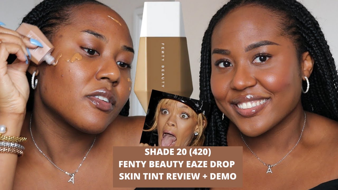 Trying New Fenty Beauty Blurring Eaze Drop Skin Tint Cream Blush Demo Review First Impression Youtube Trying New Fenty Beauty Blurring Eaze Drop Skin Tint Cream Blush Demo Review First Impression Youtube