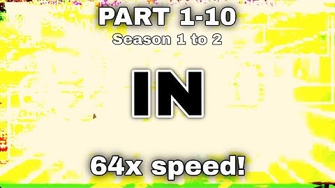 Numbers 0 to ?????? (PART 1-10) in 64x speed!