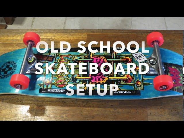 D.I.Y OLD SCHOOL SKATEBOARD! 