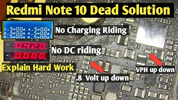 Redmi Note 10 Dead Solution@YAGNESH MOBILE REPAIR