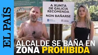 El baño del alcalde de Ourense y de Noa Rouco para reabrir las Termas de O Muiño | EL PAÍS