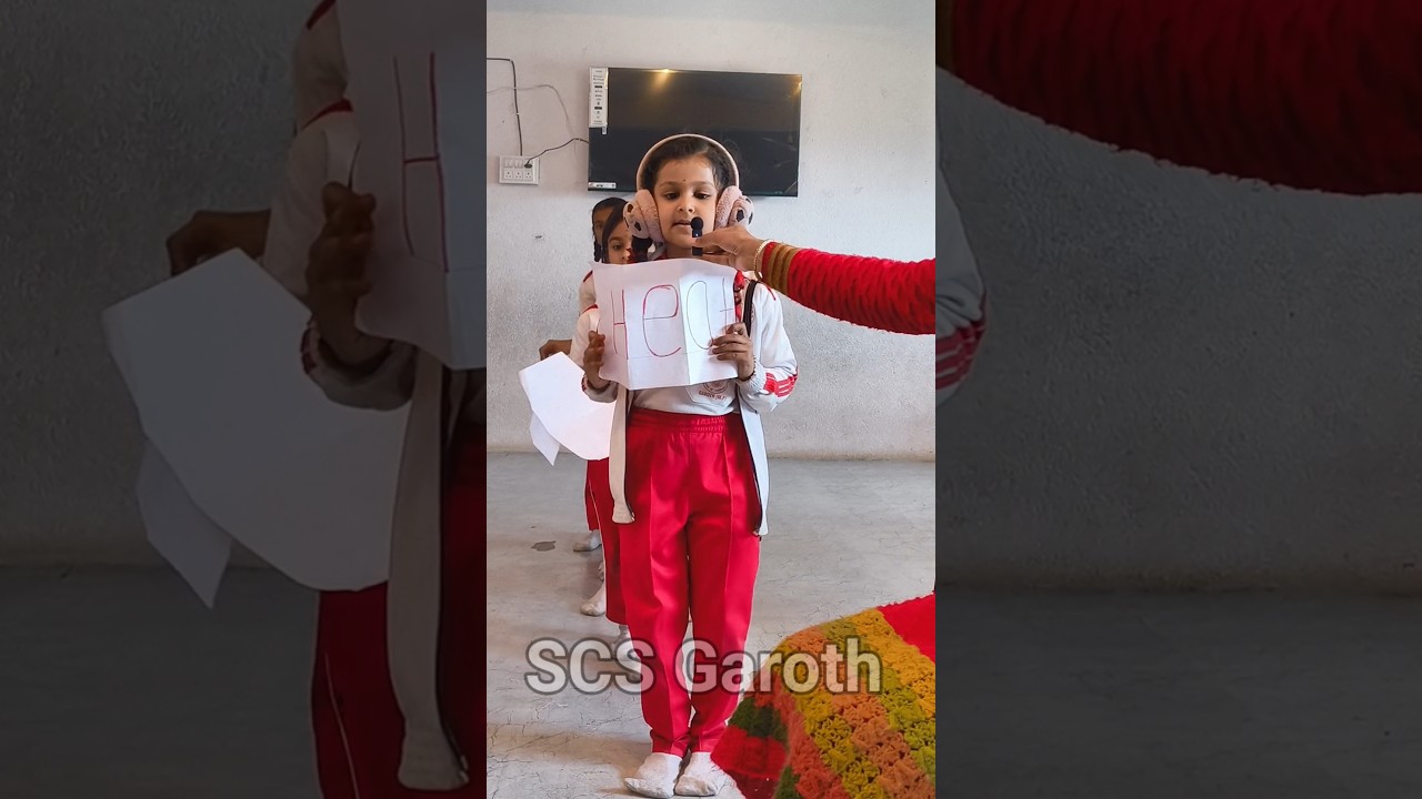 Spelling Formation With Single Spelling  | SCS Garoth | 