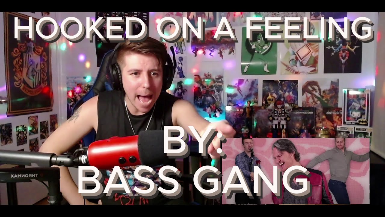 Я В ШОКЕ!!! Слепая реакция на Bass Gang - Hooked On A Feeling
