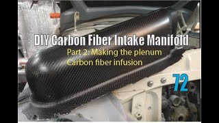 DIY Carbon Fiber Intake Manifold: Part 2 Making the carbon fiber plenum.