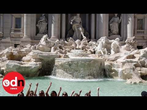 Unholy row erupts in Rome over how to spend Trevi Fountain coins