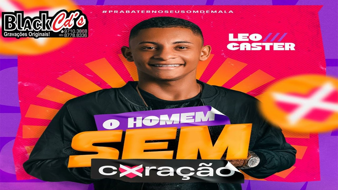 LEO CASTER CD PRA PAREDÃO JANEIRO 2025 BLACK CDS WATTS 085
