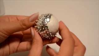 How to make: A Christmas Sequin Bauble | Christmas Crafts