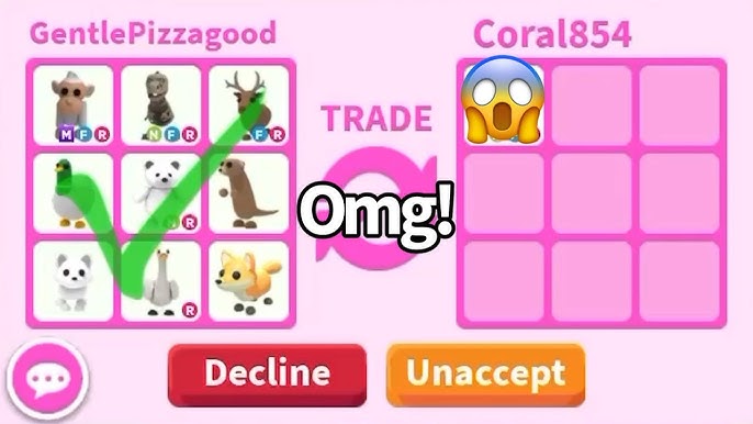 Lavender on X: Check out my latest video Roblox Adopt me Trading Video, What are these Pets worth?? 🦘 🐲 🦔 🐪